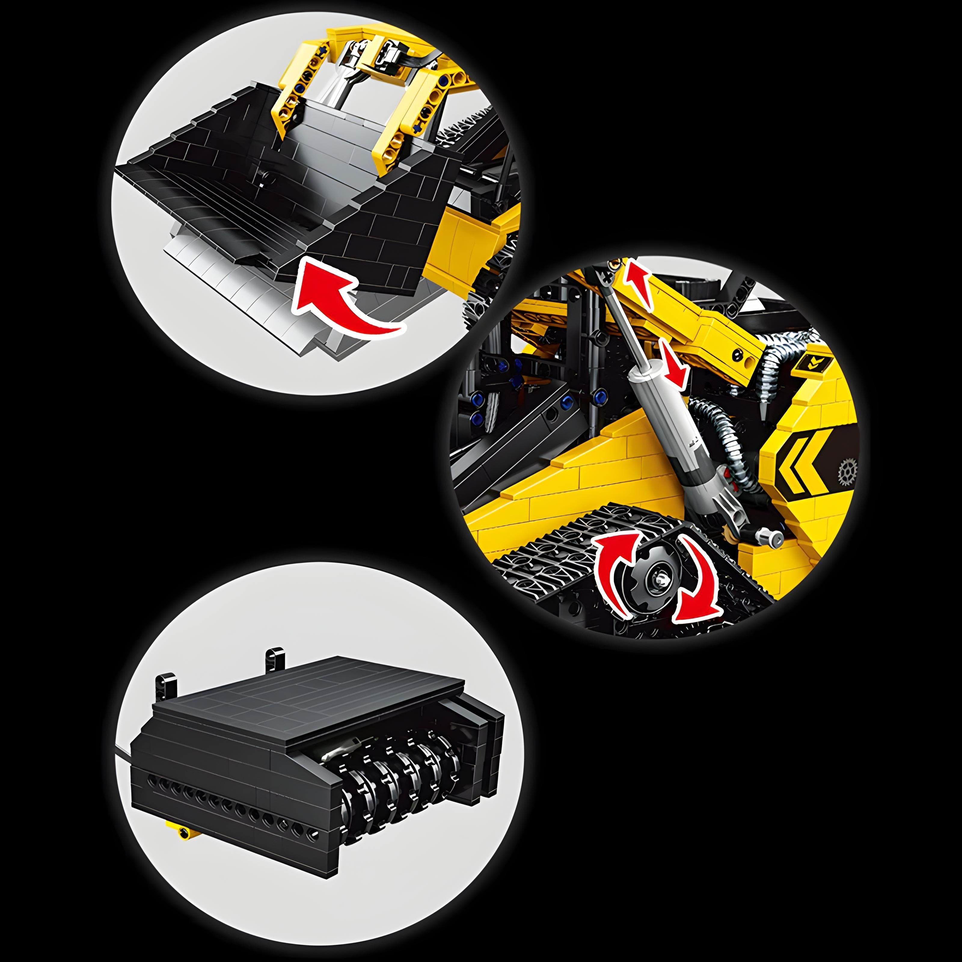 REMOTE CONTROLLED COMPACT TRACK LOADER (1800PCS)