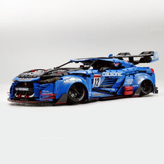 1:8 Nissan GT-R R35 Widebody Blue-plated custom Edition | Electroplated Beast | 3939+ PCS