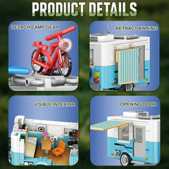 Chevrolet G20 Campervan & Caravan Set | 844 PCS
