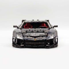 1:8 Lamborghini Aventador SVJ LBWK | Electroplated Black Custom Bull Widebody Supercar (4990+ PCS)（副本）