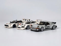 1: 24 CUSTOM GERMAN PORSCHE 930 with Container Display Case (318 PCS) - BAV BRICK