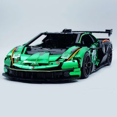 1: 8 The Ultimate Lamborghini Essenza SCV12, Mirror Green Plated Limited Edition (4100+PCS)