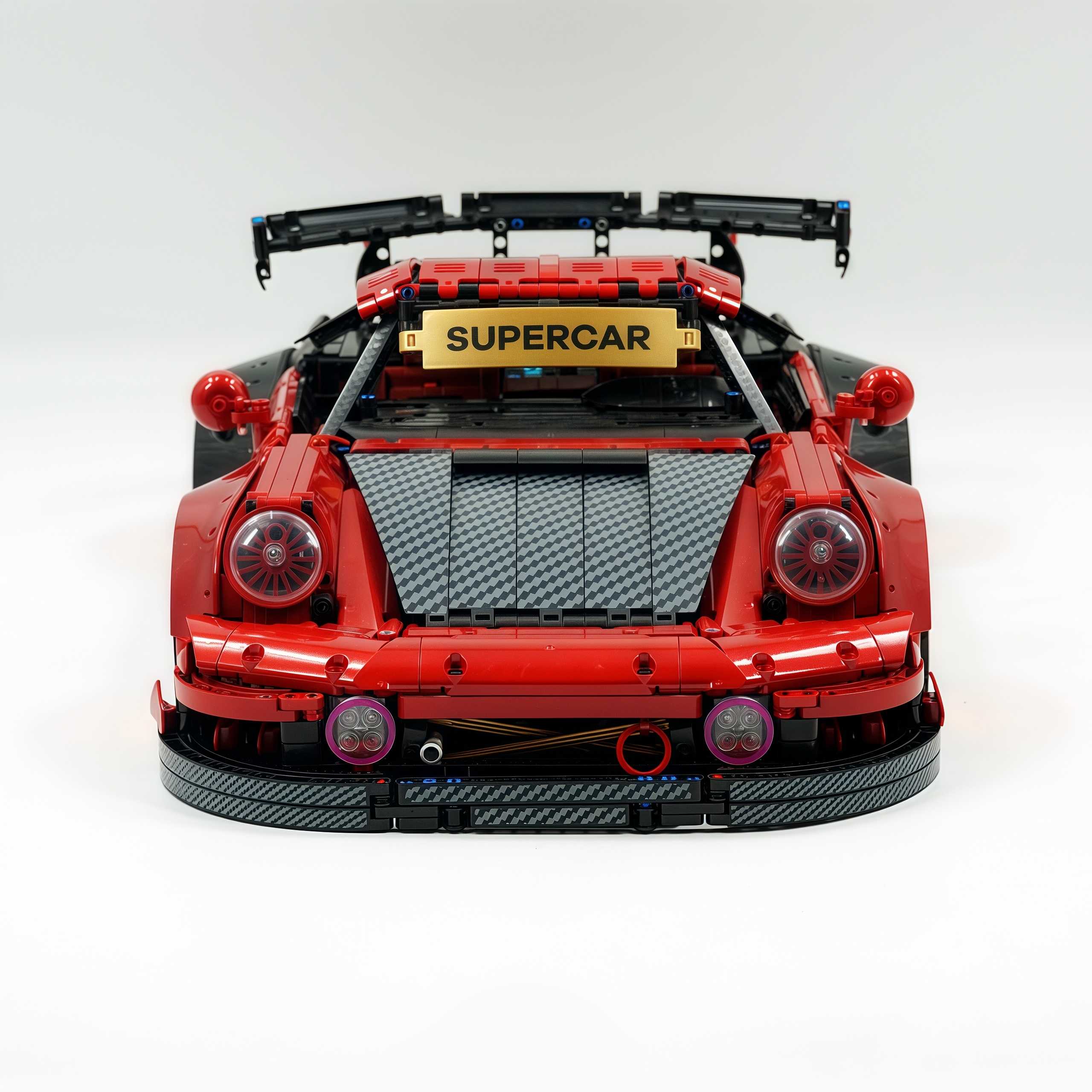 The Ultimate Widebody Porsche 964 RWB, Paint Red Customized Version (4190 pcs)
