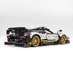 1:8 Pagani Zonda R | Sliver Paint Italian Hypercar (3300+ PCS)