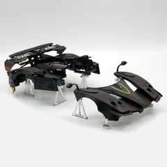 1:8 Pagani Zonda R | Matte Black Paint Italian Hypercar (3300+ PCS)
