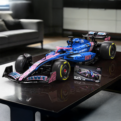 1:8 BWT Alpine Formula One Team Car | Official Licensed Grand Prix Machine | 2172 PCS - BAV BRICK
