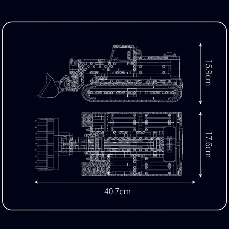 REMOTE CONTROLLED GOPHER LOADER (1424 PCS)