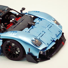 1:8 The Ultimate Pagani Utopia Supercar | Customized Electroplating Tiffany Blue V12 Italian Exotic (3314pcs)