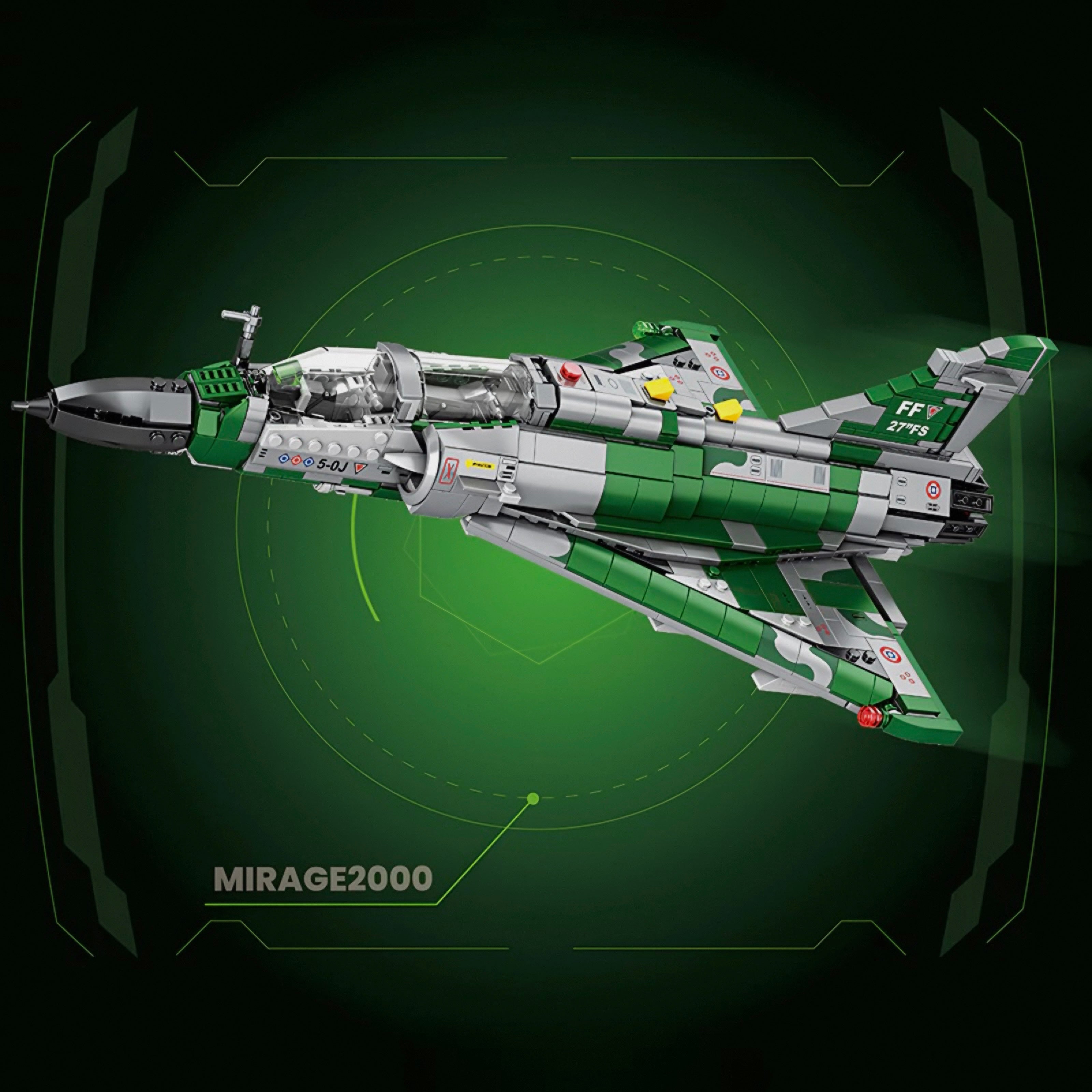 Modèle de construction d'avion de combat - REOBRIX - Modèle d'avion en Modèle de construction d'avion de combat - REOBRIX - Modèle d'avion en