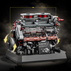 Heavy Tank V12 Engine |  Historic Military Engine Model | 1238 PCS - BAV BRICK