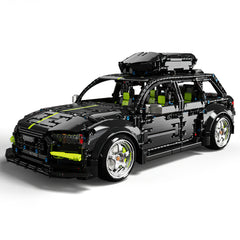 AUDI RS6 Black Warrior Set, High Detail Restoration (2896 Pcs) - BAV BRICK