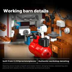 Rustic Barn Farm Scene | 2,223 PCS