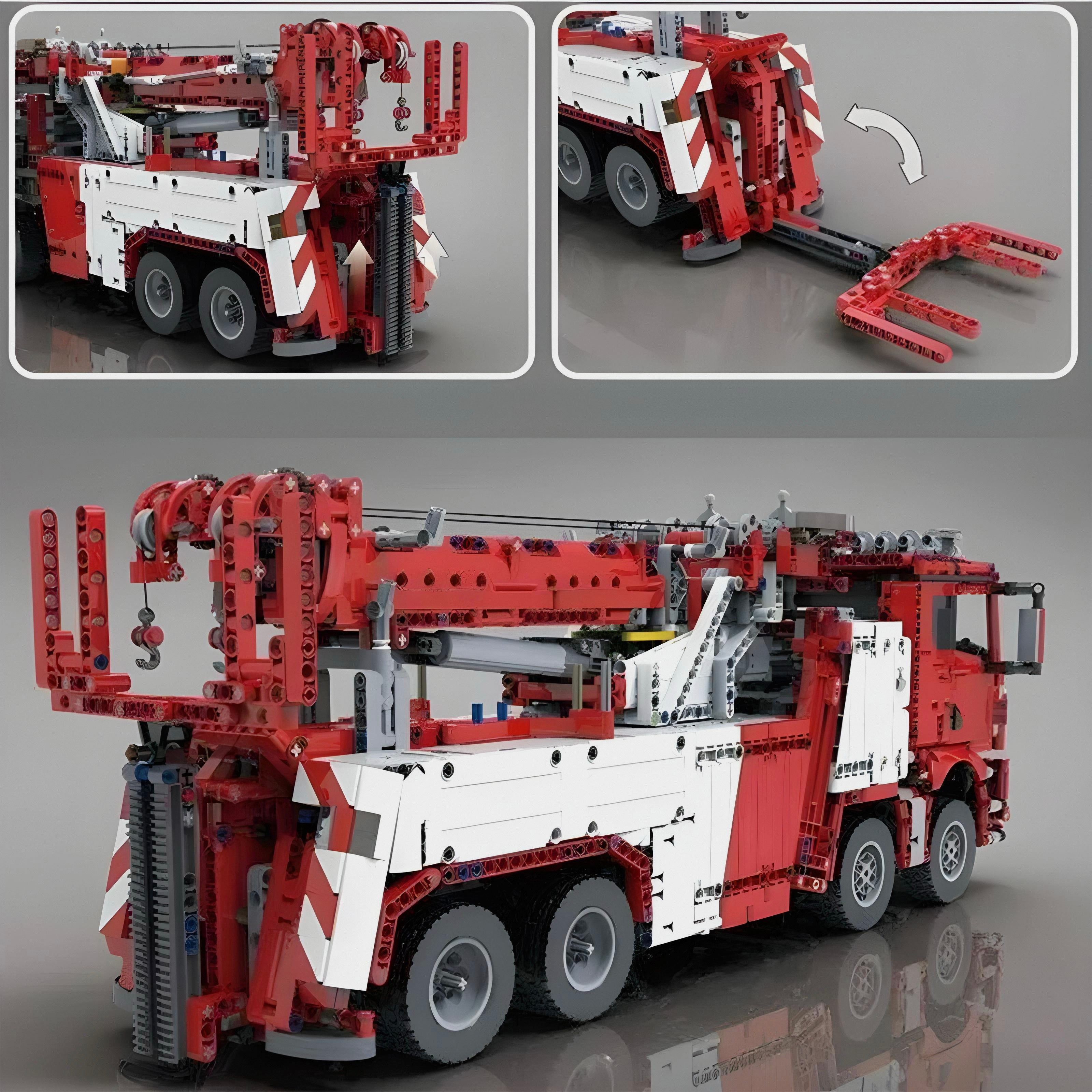 REMOTE CONTROLLED FIRE & RESCUE TRUCK (4883 PCS)