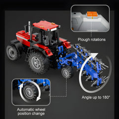 REMOTE CONTROLLED PLOWING TRACTOR (1675 PCS)