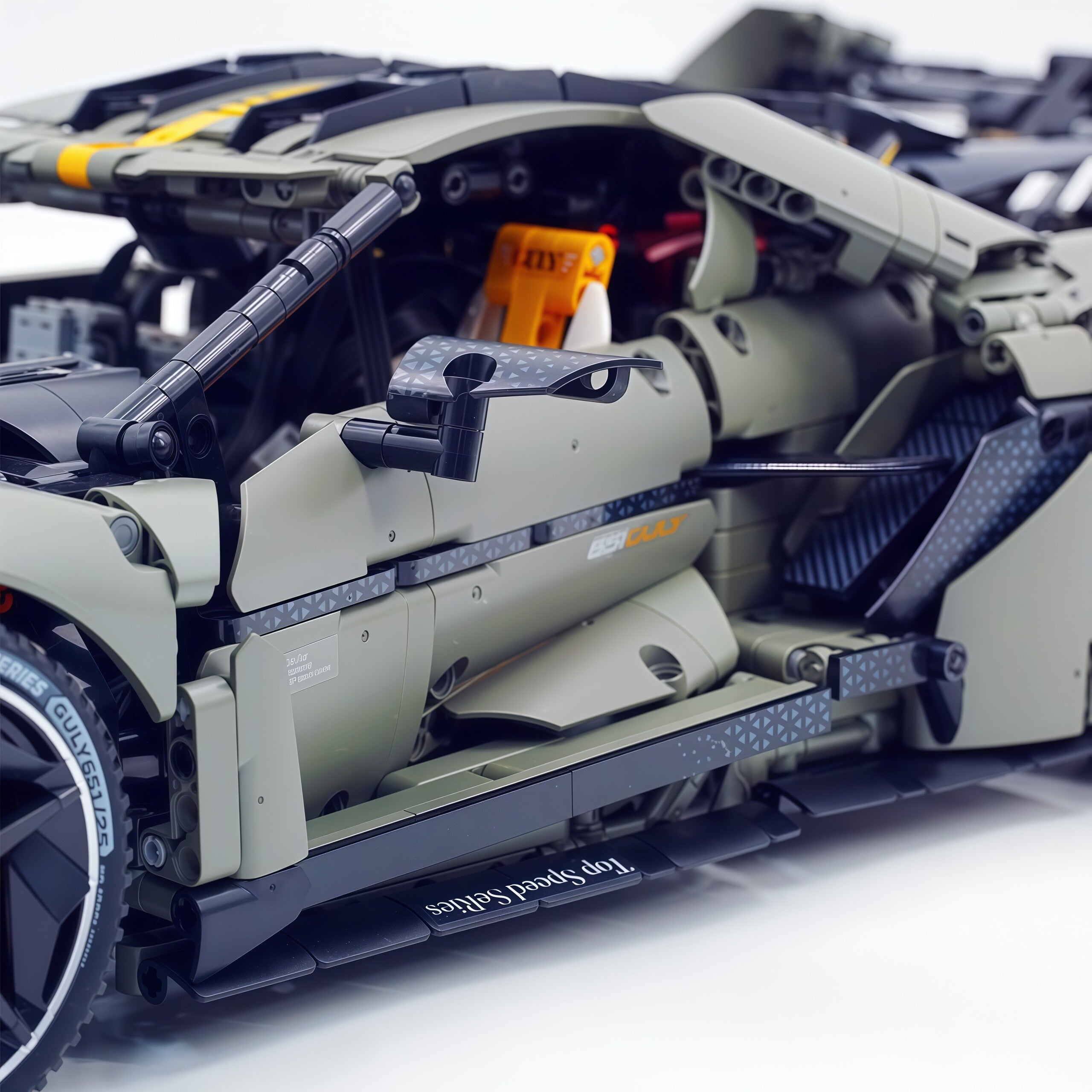 1:8 RC Ultimate Ford GT Mansory | The Dominant American Road King (3400+ pcs) - BAV BRICK