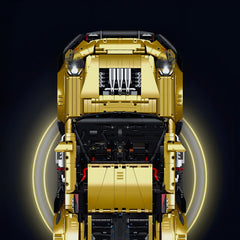 1:8 Porsche GT3 RS Gold Concept | Dual mode switching | 3824+PCS