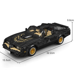 70s Convertible American Muscle Firebird (1557 Pcs)