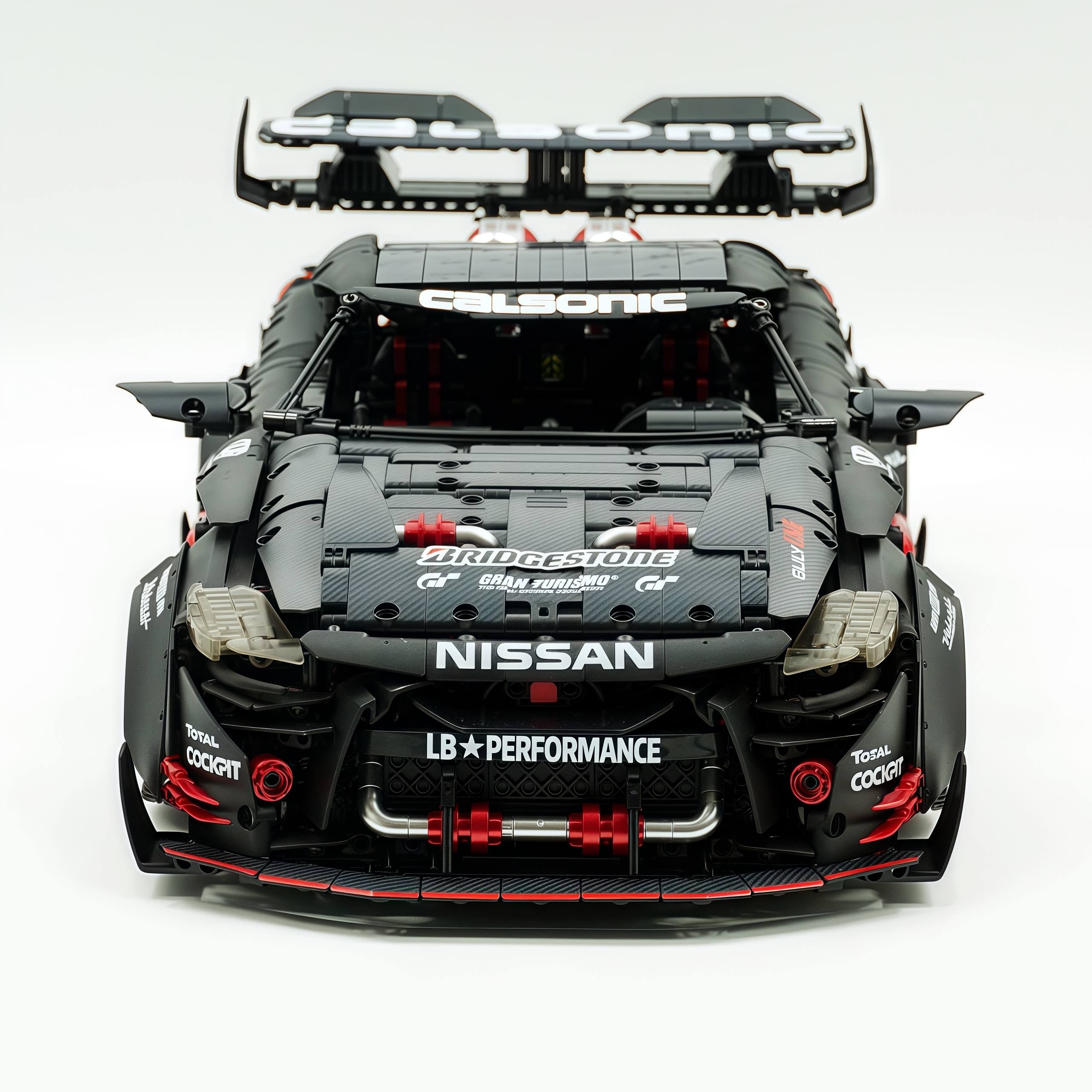 1:8 Nissan GT-R R35 Widebody Black Warrior Custom Edition |&nbsp; Black Beast | 3939+ PCS