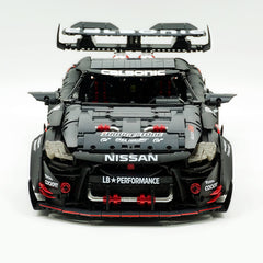 1:8 Nissan GT-R R35 Widebody Black Warrior Custom Edition |&nbsp; Black Beast | 3939+ PCS