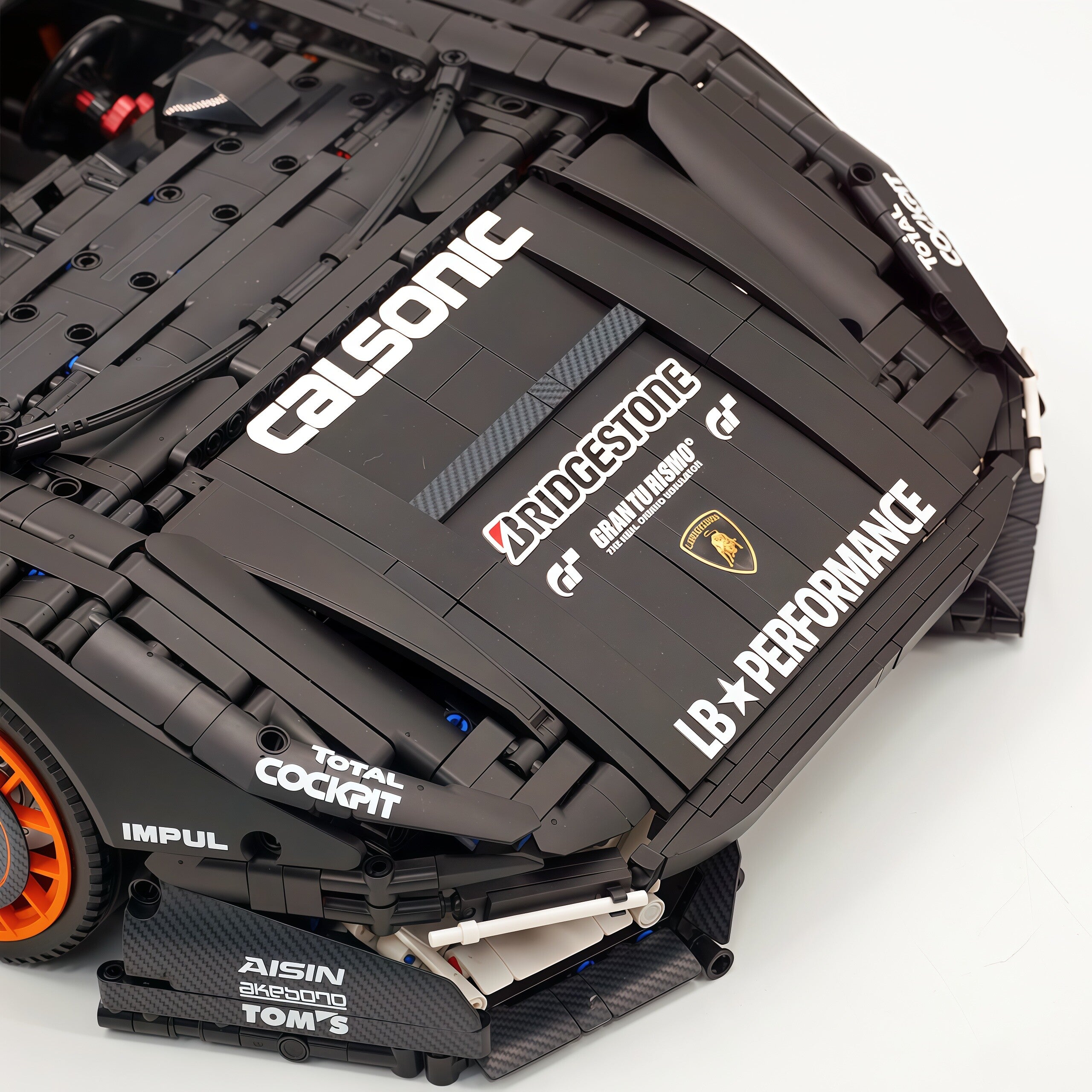 1:8 Lamborghini Countach Matte Black | 2025 Limited Edition (3883 PCS) - BAV BRICK