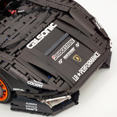 1:8 Lamborghini Countach Matte Black | 2025 Limited Edition (3883 PCS) - BAV BRICK