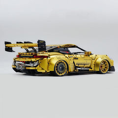 1:8 Porsche GT3 RS Gold Concept | Dual mode switching | 3824+PCS