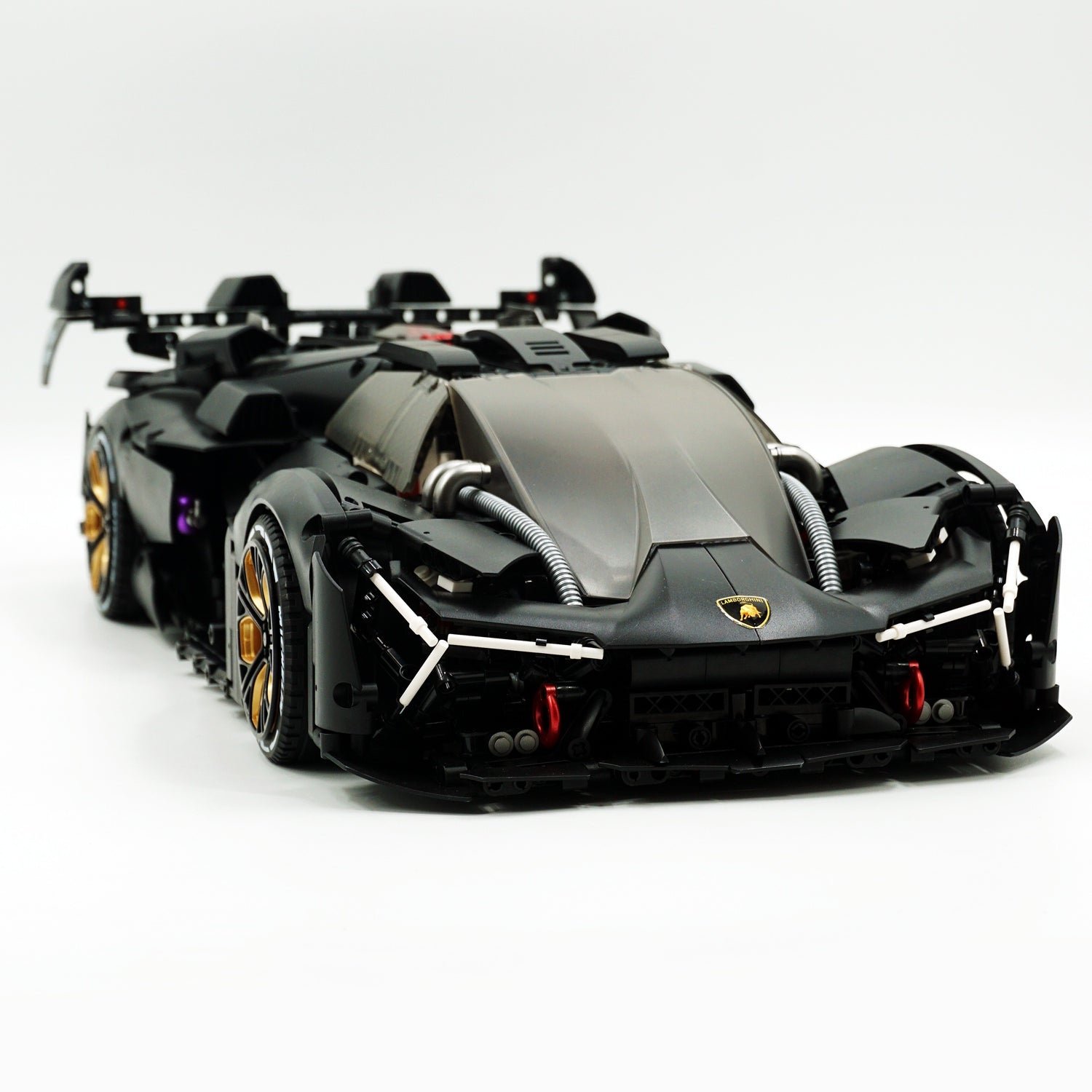 1: 8 Lamborghini Terzo Millennio, Matte Black Customized Edition(3492 Pcs)