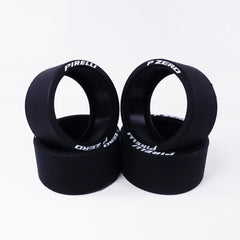 1:8 Custom Printed Imitation Hot Melt Tire, Suitable for All 1:8 Supercars (4-pack)