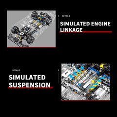 1:8 Audi R8 LMP 2000 | Remote Controlled | Genuine Authorization | 2426 PCS