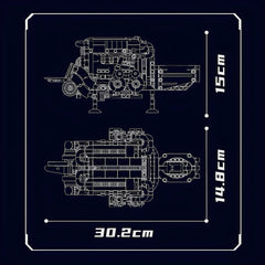 BGT SUPERCAR W16 ENGINE (957 PCS)