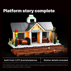 American Articulated Steam Locomotive | 1270+ PCS