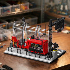Ferrari F1 Race Car and F1 Starting Grid Set | 1413 PCS