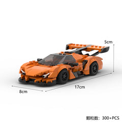 1:24 Apollo Supercar (300+ pcs) | MOC Building Set