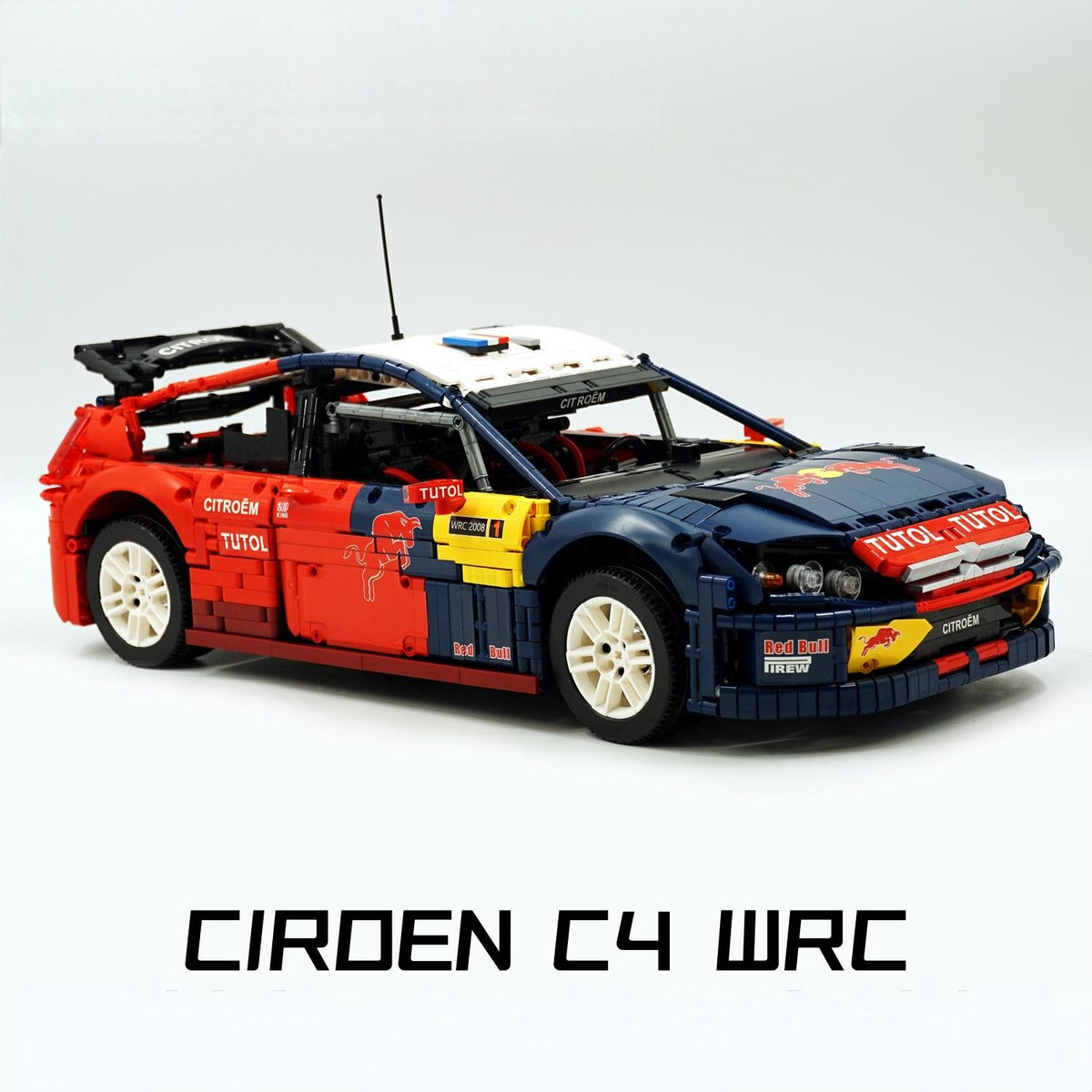 1:8 Citroën C4 WRC French Rally Car | 4606pcs