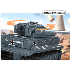 REMOTE CONTROLLED TIGER TANK (802 PCS)