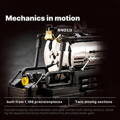 American Articulated Steam Locomotive | 1186 PCS