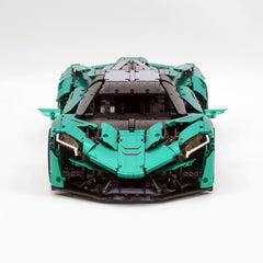 1:8 The Ultimate Ajlani Drakuma | Customized Barrel-Plated Emerald V8 Concept Hypercar (3920+ PCS)