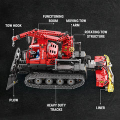 REMOTE CONTROLLED SNOW GROOMER (1100 PCS)