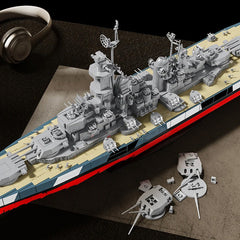 USS Montana Battleship | American Naval Flagship | 2955 PCS - BAV BRICK