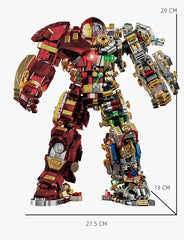 Heavy Armor Mech | Gold Edition Battle Frame | DIY Assembly Model (2700+ PCS)