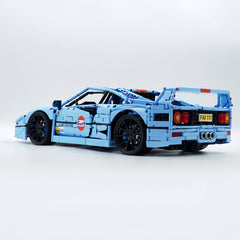 1:8 The Ultimate Ferrari F40 Supercar, Gulf Blue Custom Edition (4026 PCS)