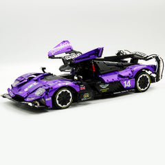 1: 8 Aston Martin Valkyrie Hypercar, Electroplated Purple Customized Version(3869 Pcs)