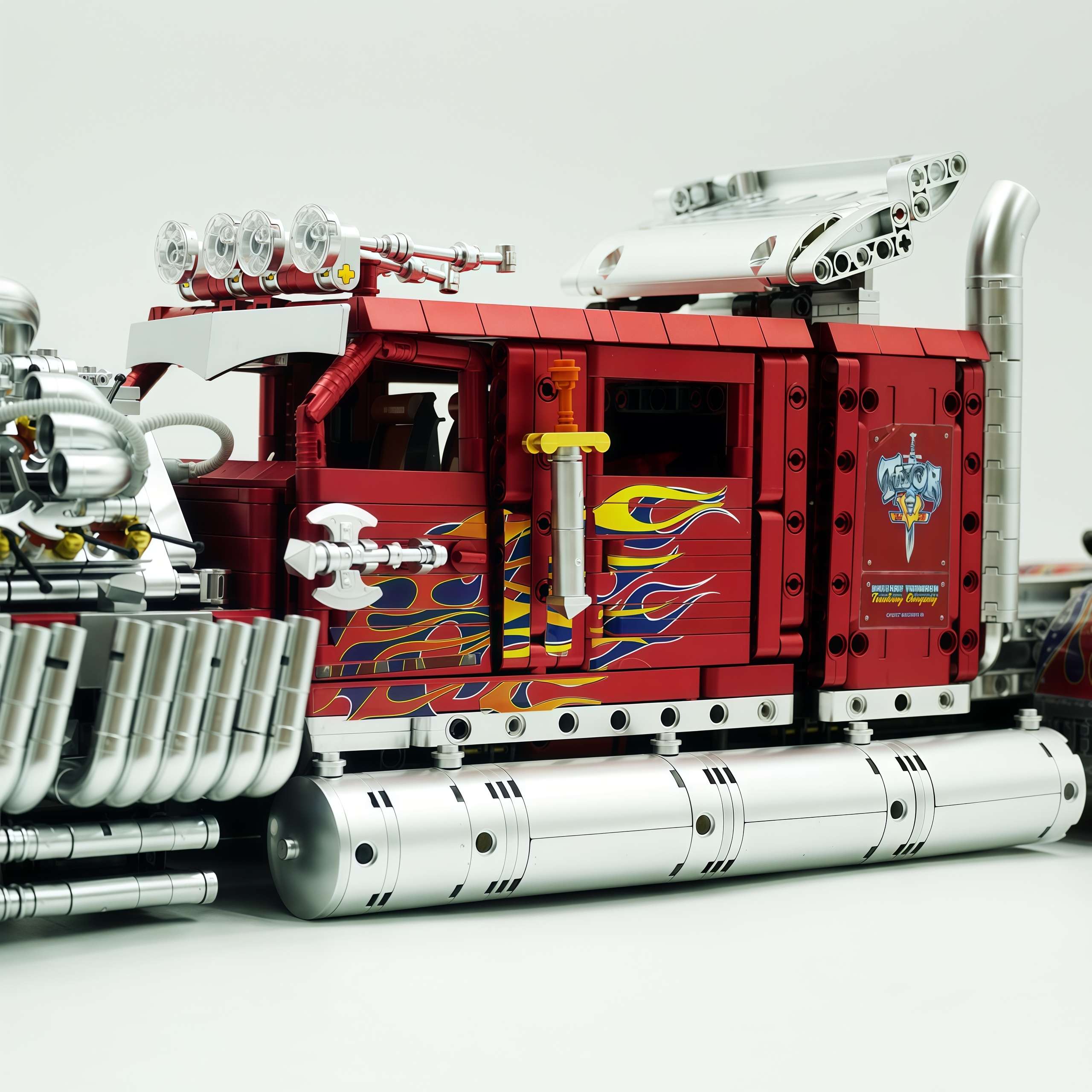 The American Thor 24 Heavy Diesel Truck (3485 PCS) - BAV BRICK