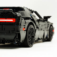 1: 8 Dodge Challenger, Black Samurai Customized Version (3300+Pcs)