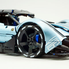 1:8 Devel sixteen V16 | Electroplating Tiffany Blue Custom Edition | Officially licensed (4016PCS)