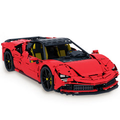 1:8 Ferrari SF90 Hypercar | Mechanical Linkage Version (3797 PCS)