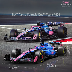 1:8 BWT Alpine Formula One Team Car | Official Licensed Grand Prix Machine | 2172 PCS - BAV BRICK