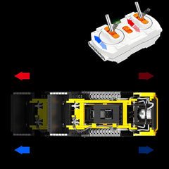 REMOTE CONTROLLED COMPACT TRACK LOADER (1800PCS)