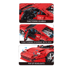 1:8 The Ultimate Ferrari F40 Supercar (4026 PCS)