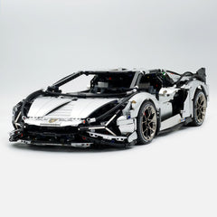 1: 8 Lamborghini Sian Matte Silver Special Edition (3696 PCS)